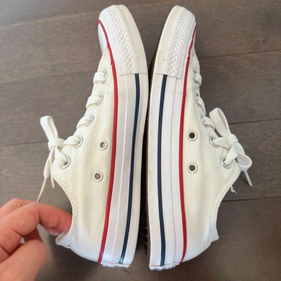 Converse Chuck Taylor All Star Low top in Cream White Women US 5.5. Sneakers. - Picture 9 of 13